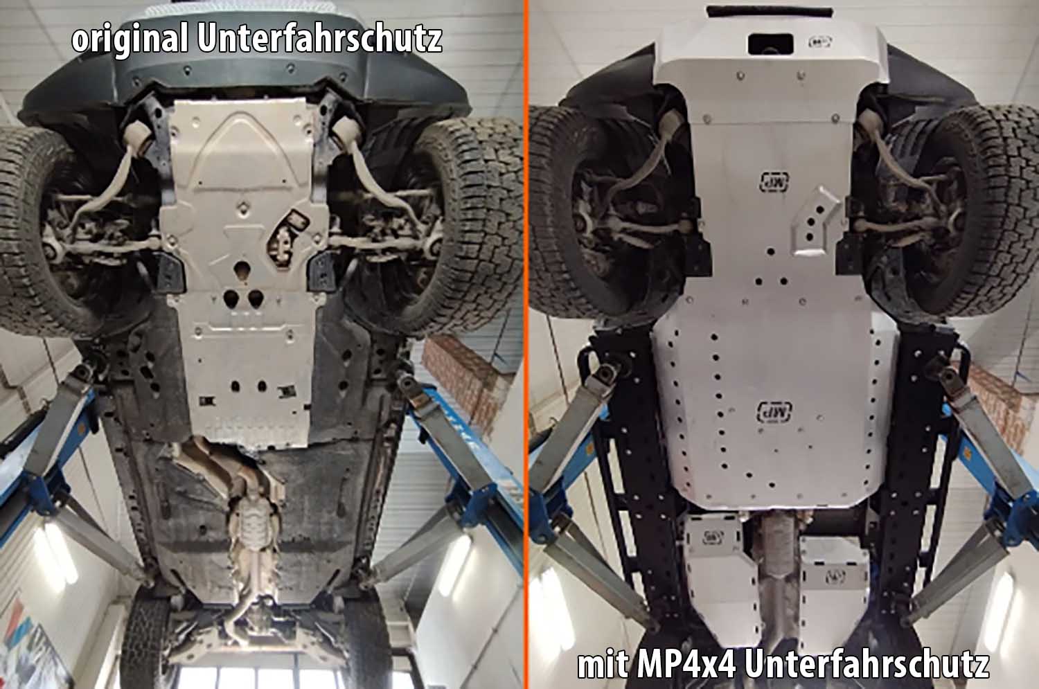 MP4x4 Aluminium Underbody Protection for the New Defender