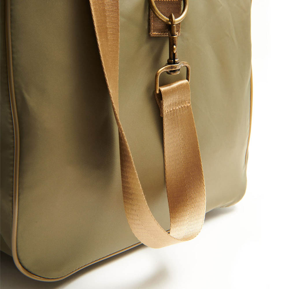 Army Duffle Bag, close-up, side view