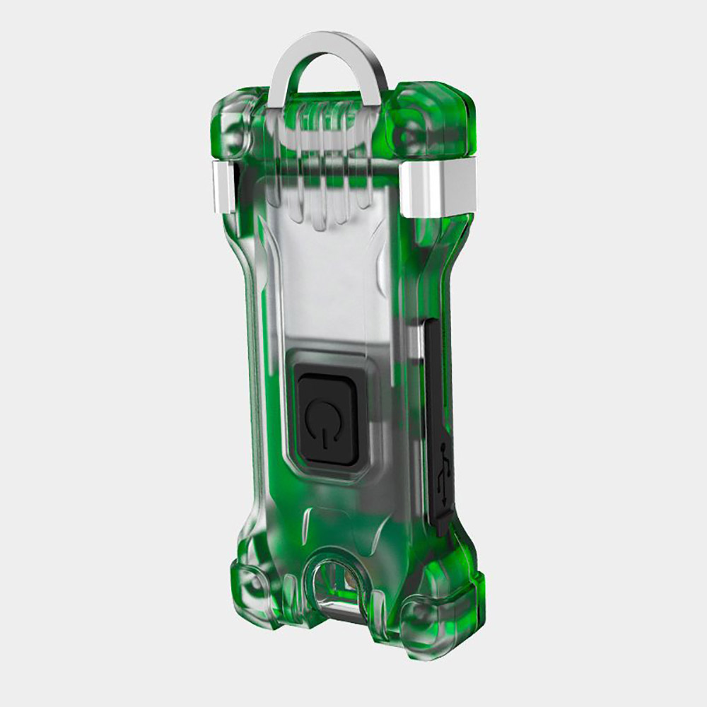 Zippy, Taschenlampe, grün, Ansicht Vorderseite