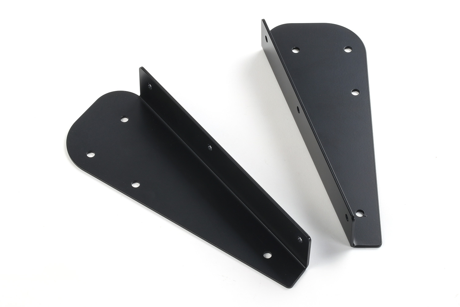 Spritzlappenhalter, schwarz pulverbeschichtet, Defender 90 Hinterachse