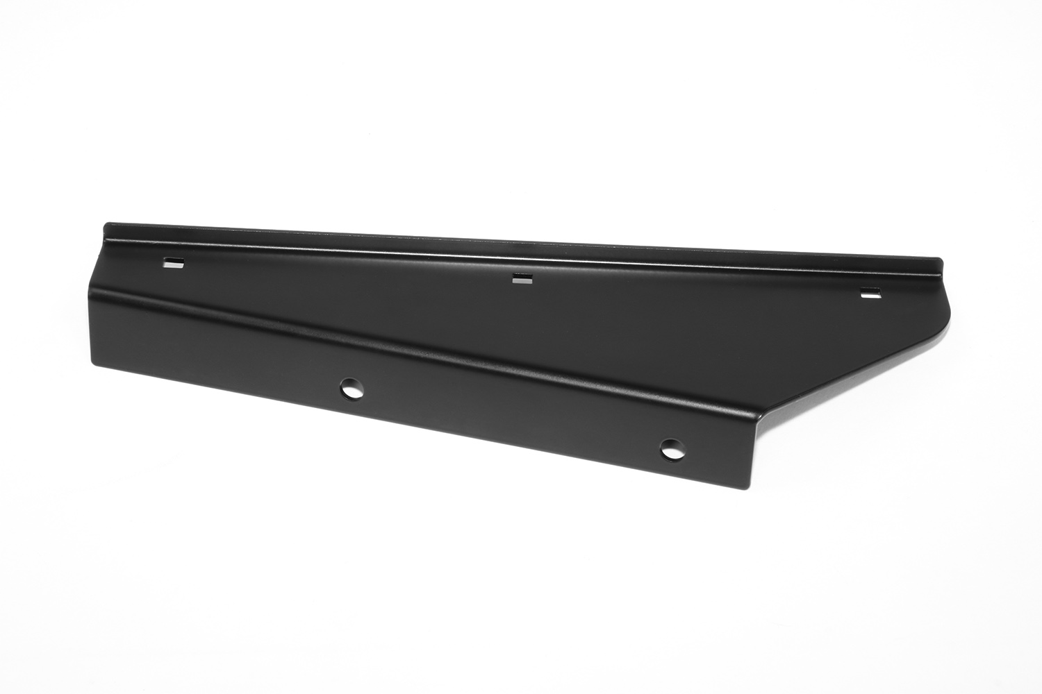 Spritzlappenhalter Vorderachse Land Rover Defedner 90, 110, 130, schwarz pulverbeschichtet