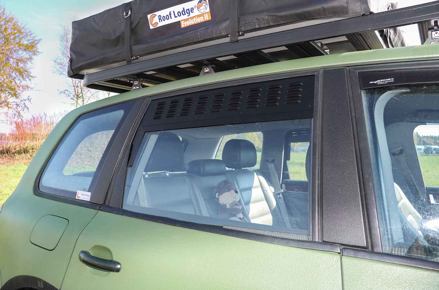 Lüftungsblech für VW Touareg