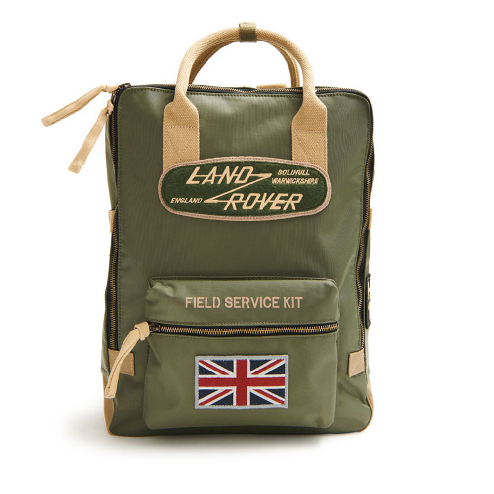 Field Back Pack Khaki, front view