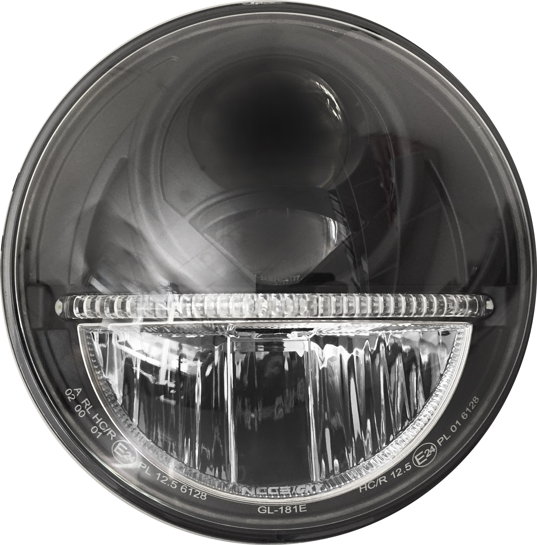 Round 7 inch LED headlight with DRL for cars