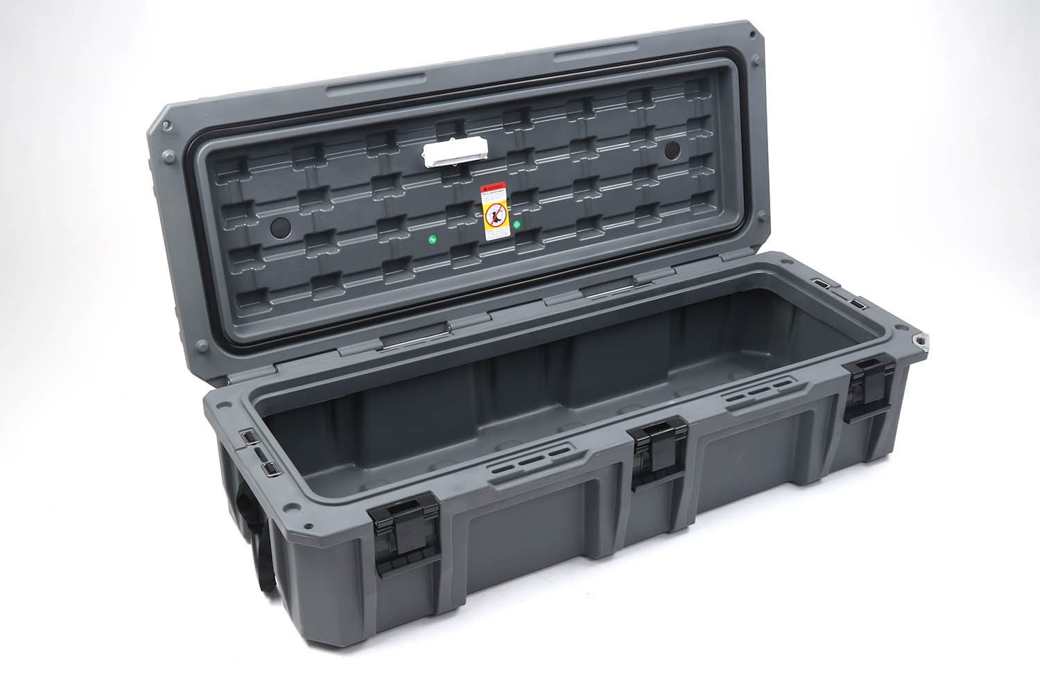 große Transportbox, 110l, grau
