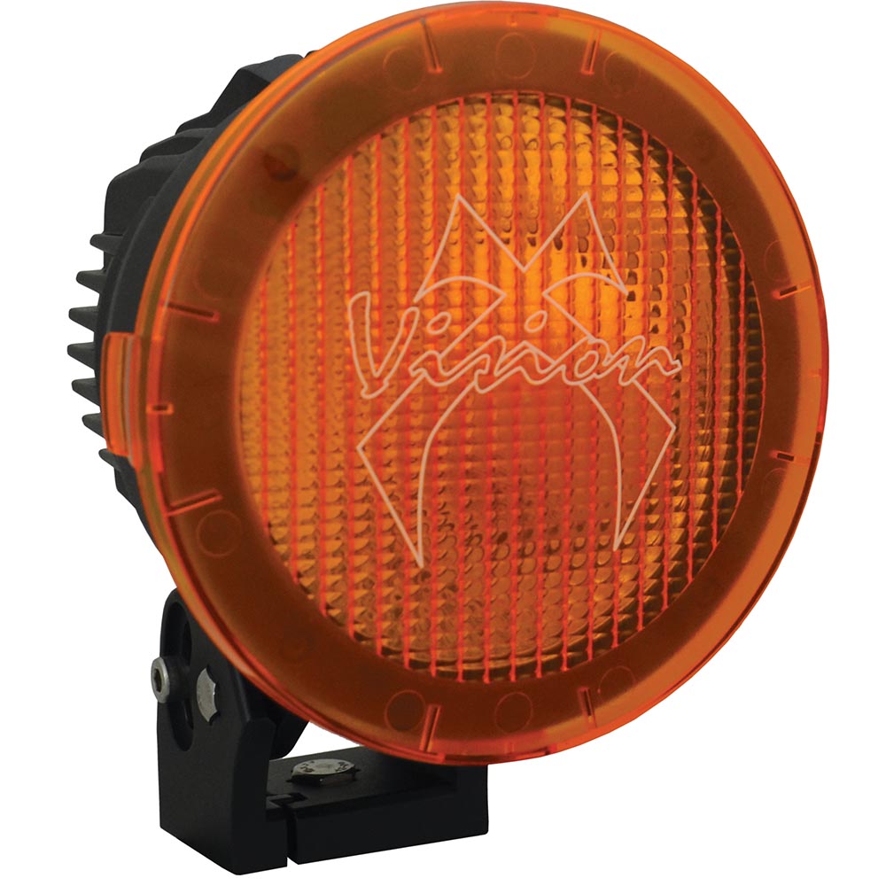Vision-X Attachment Filter for Cannon 4.7 inch Headlight, Trail Flood yellow