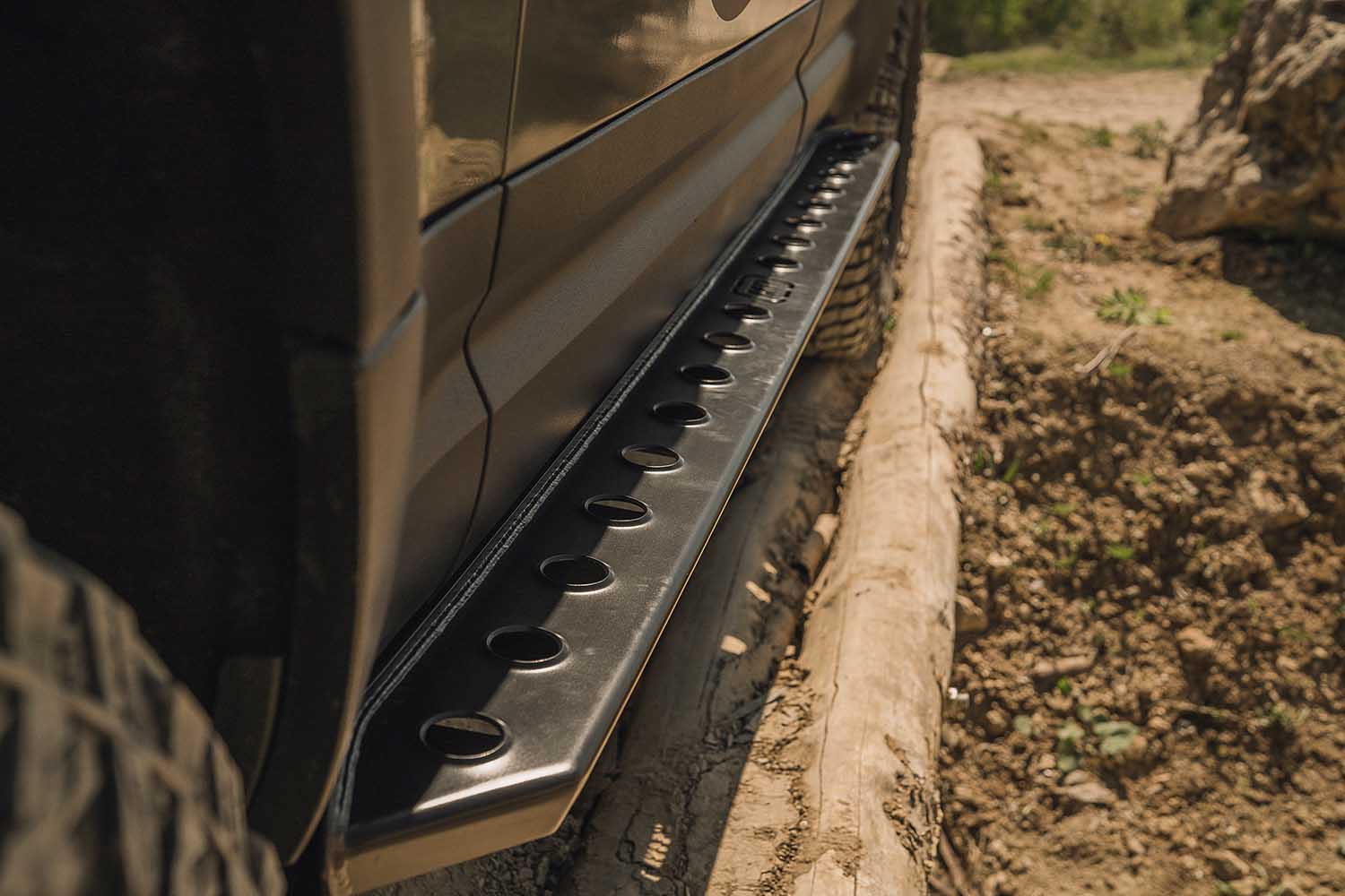 MP4x4 HD perforated rock slider steps for Land Rover Defender L663 (from 2020)
