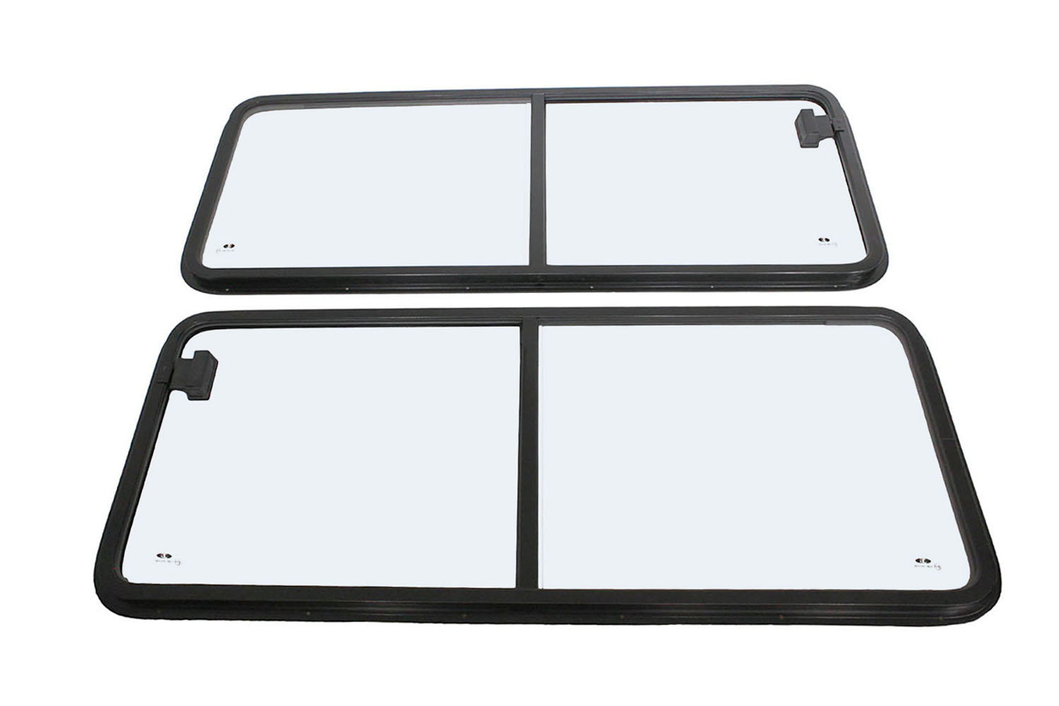 Sliding window for Defender, grey tinted