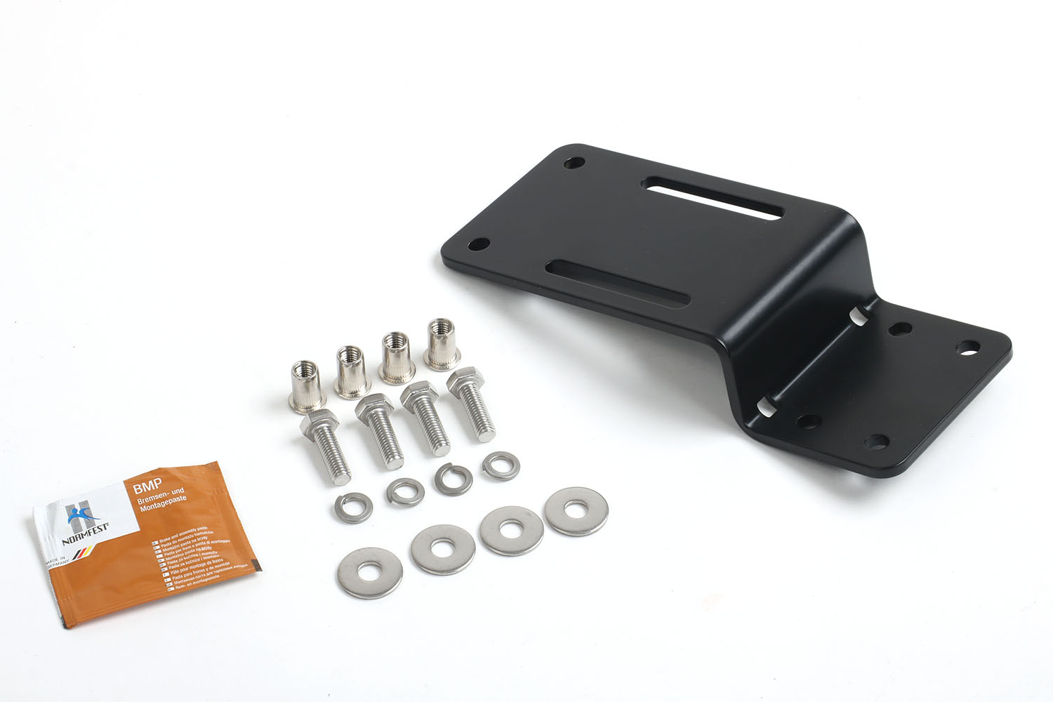 Halterung für Markisen oder Outdoordusche am Hubdachrahmen