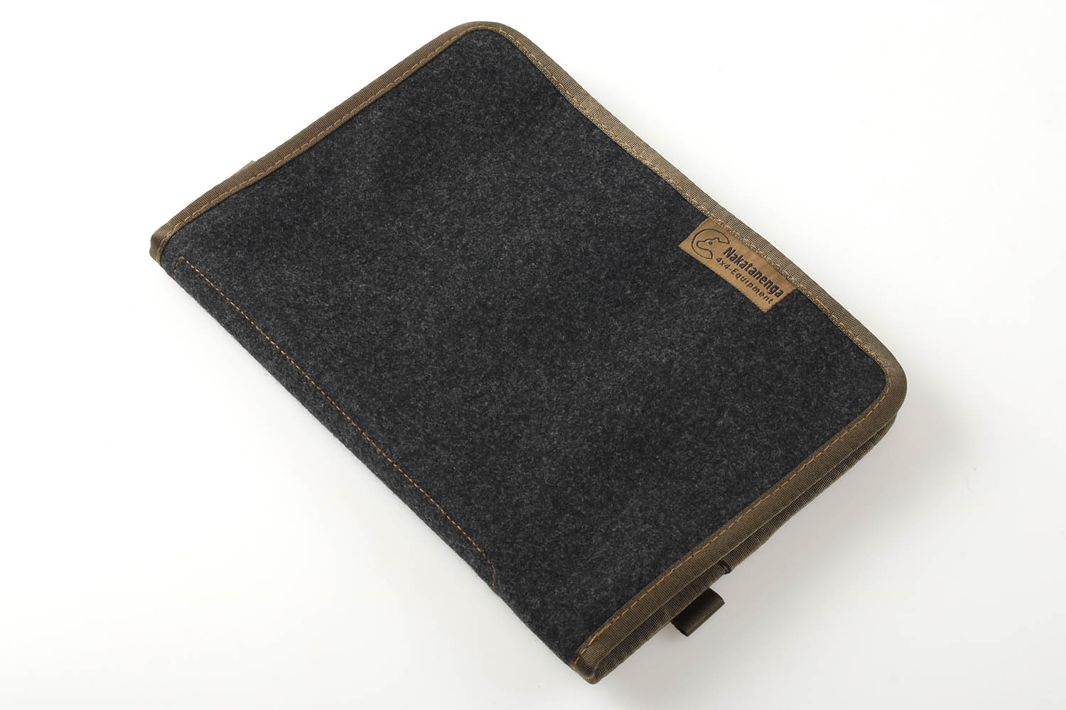 Notizbuchhülle aus Loden, A5