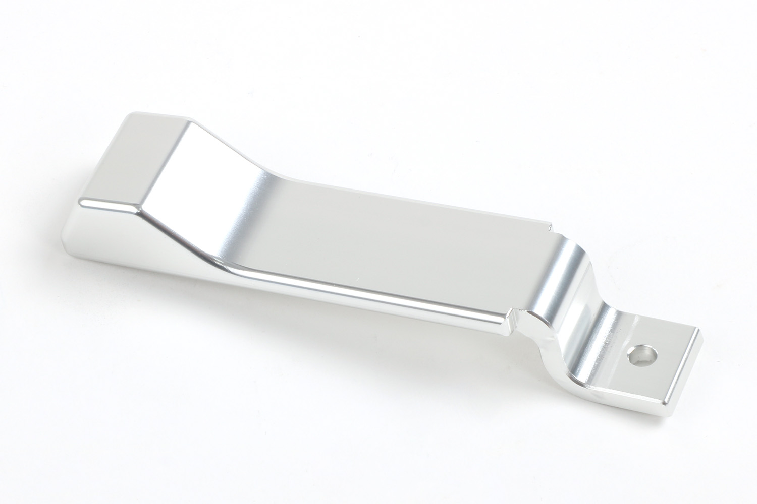 Verriegelungknopf Tür Defender in Aluminium silber eloxiert