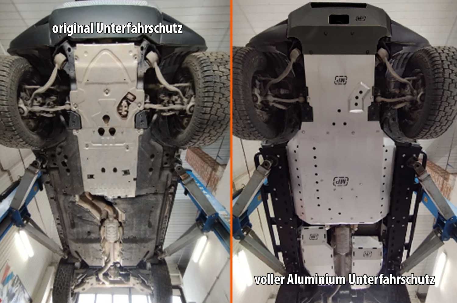 MP4x4 Aluminium Unterfahrschutz für New Defender