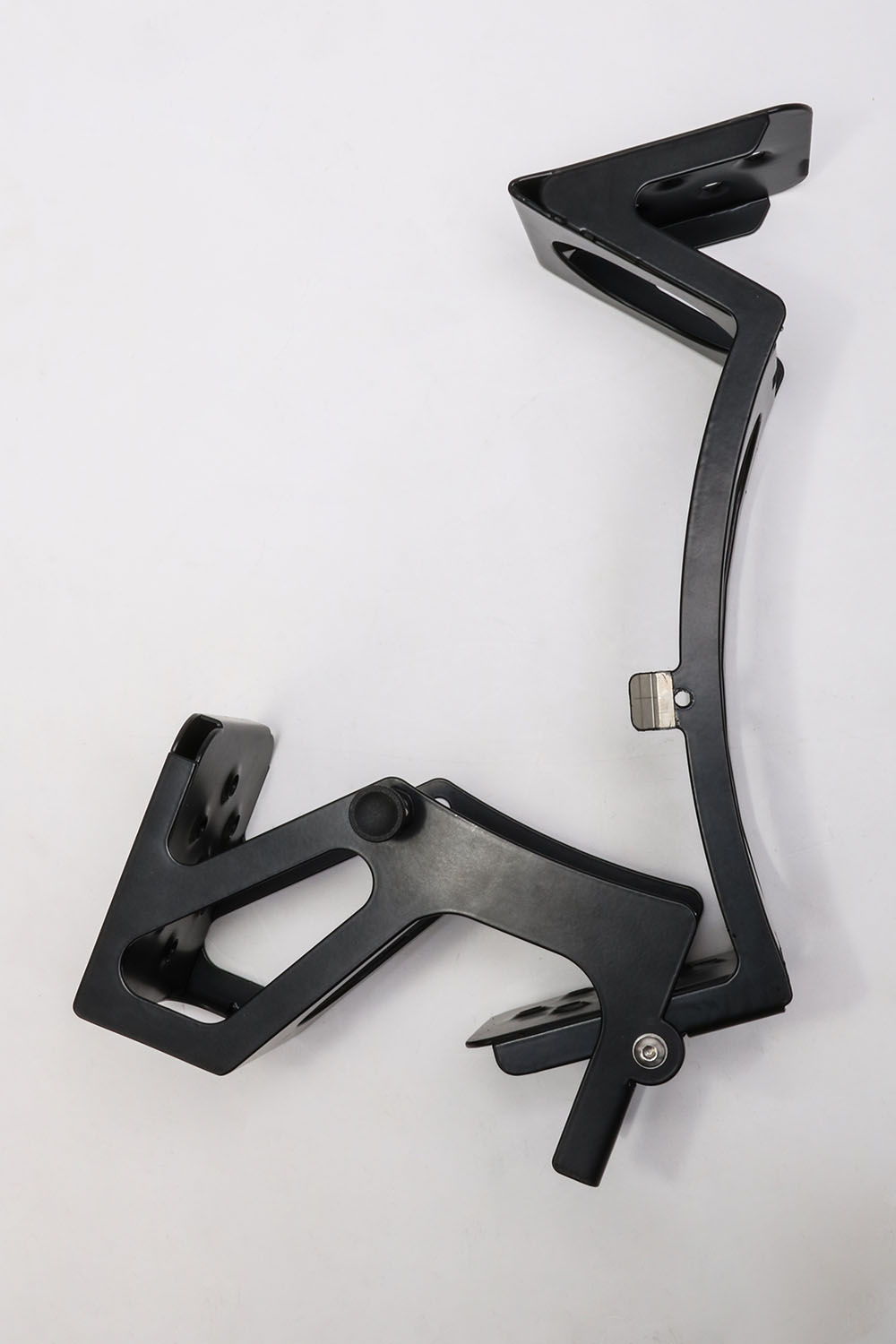 Foldable ladder, spare wheel