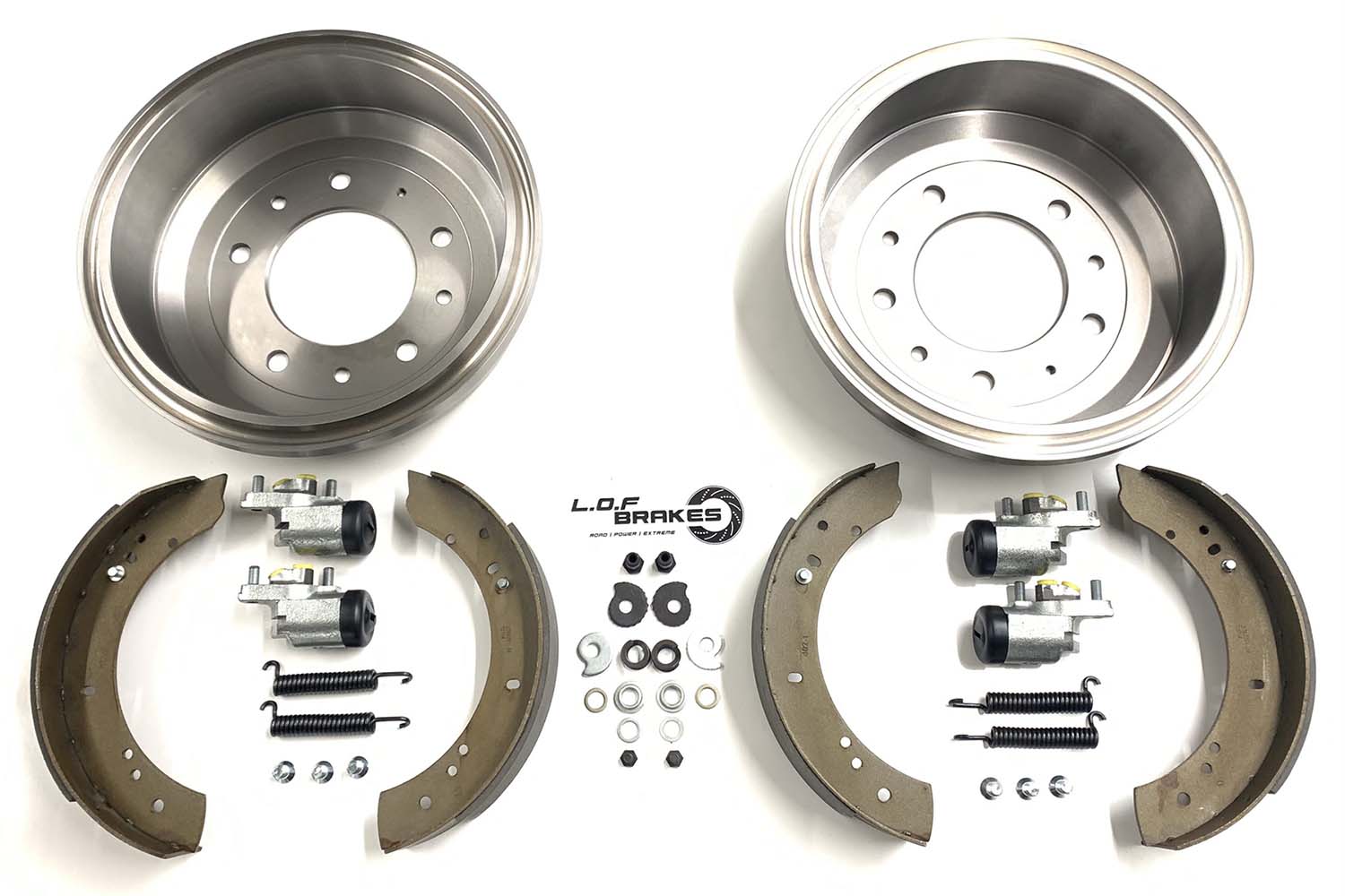 LOF Clutches POWERspec Brake Kit Series 2a&3 Front Case 10" (MY1971-1981)