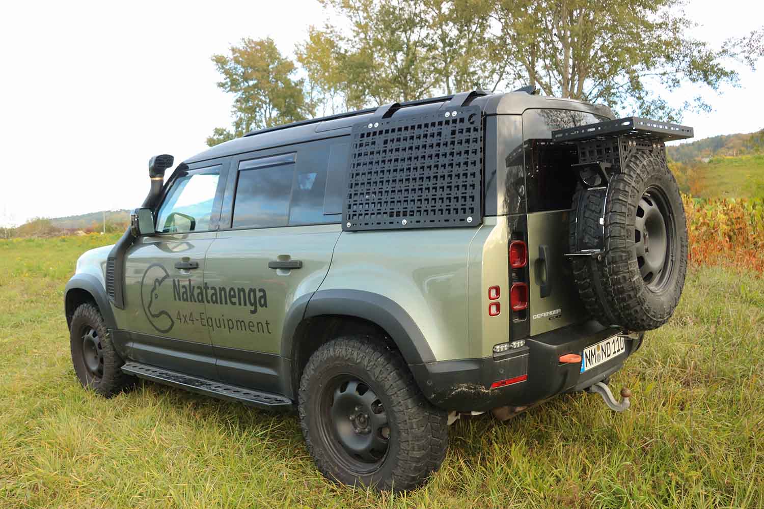 Modular vehicle panel for the New Defender 110, rear left or right