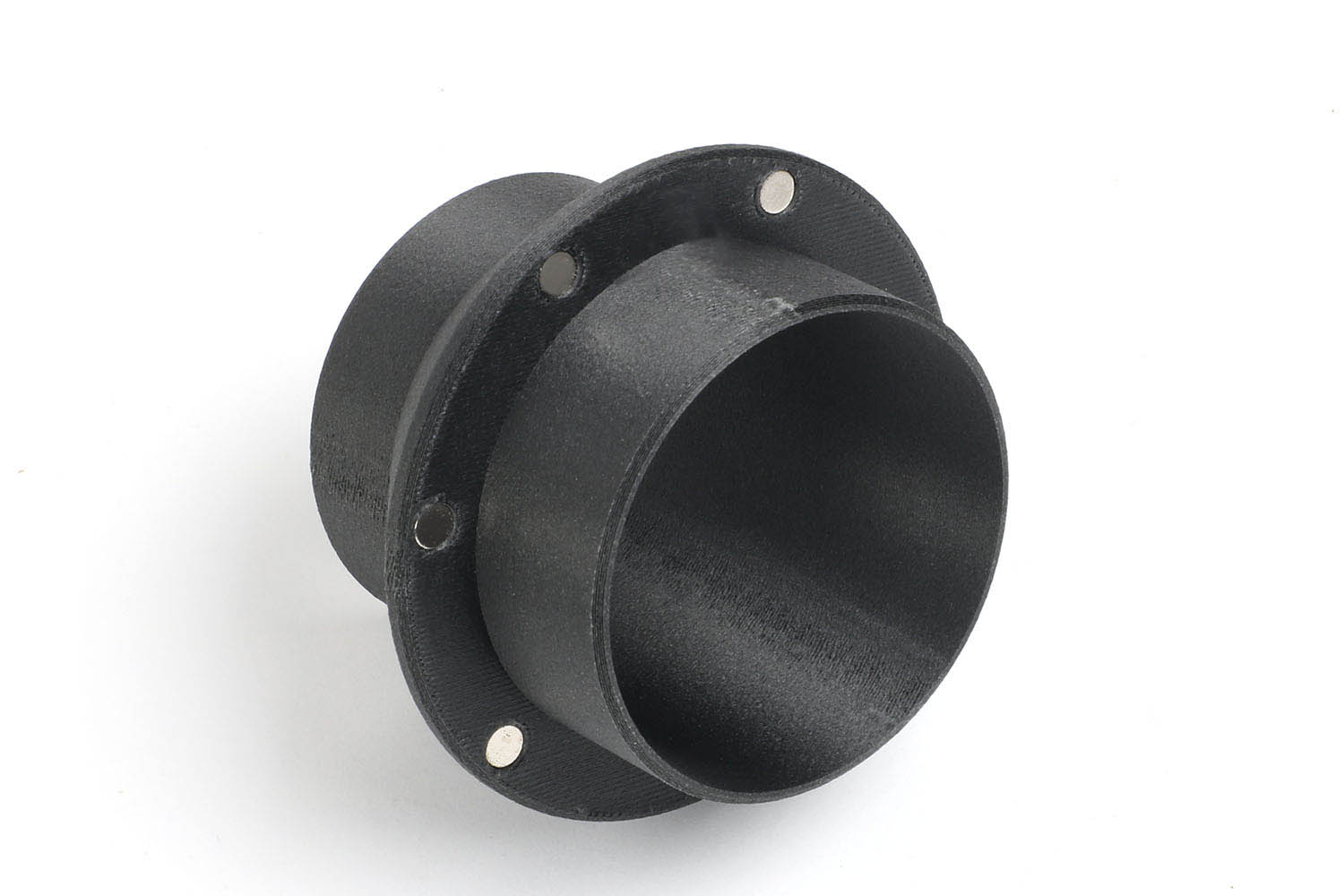 freely rotatable hot-air connection, magnetic