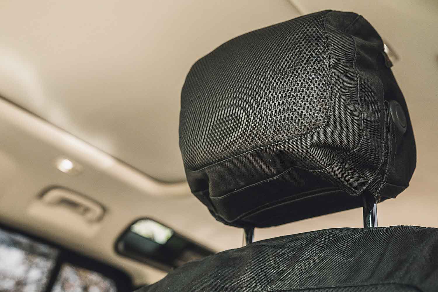 Comfort headrest, New Defender L663, cover, black