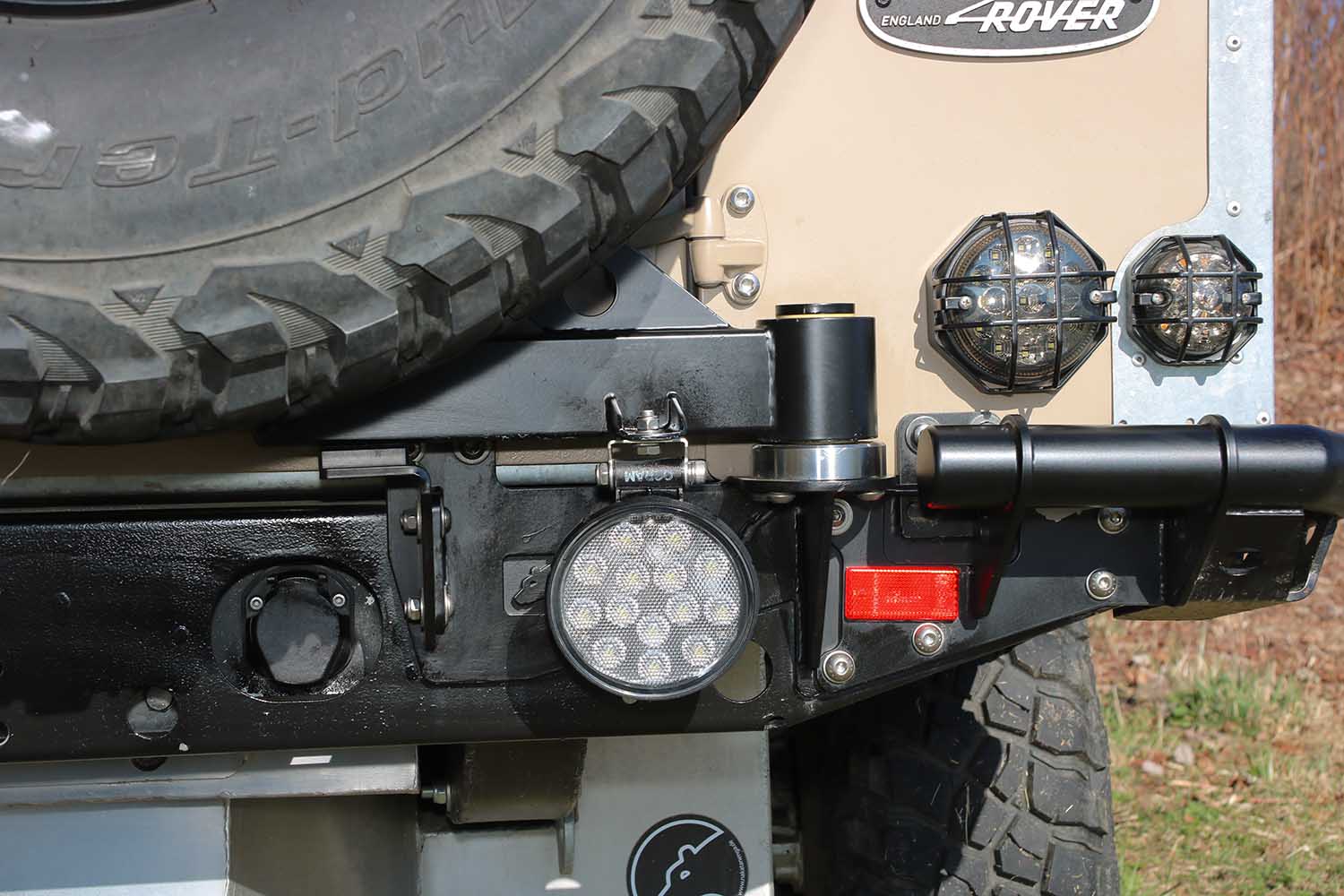 Reserveradhalter, für Defender Station Wagon und Hardtop