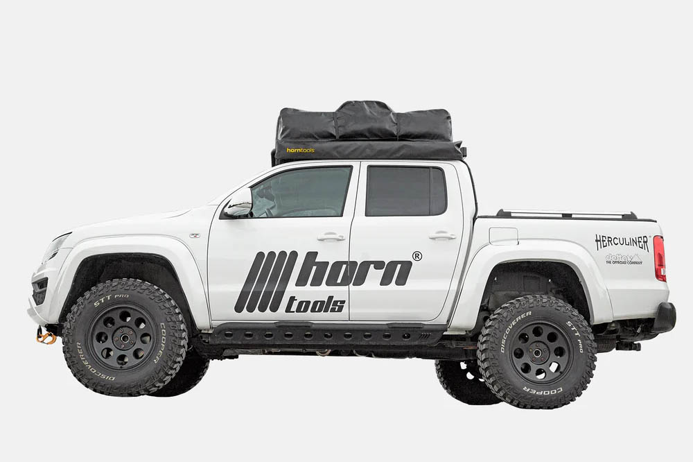 Rockslider mit Trittstufen für Volkswagen® Amarok 2010-2020