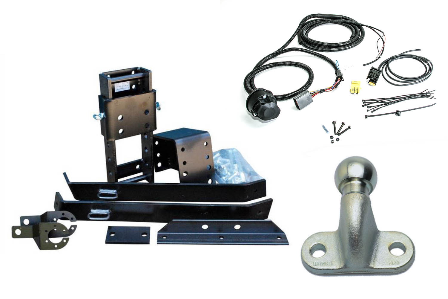 Defender adjustable tow bar