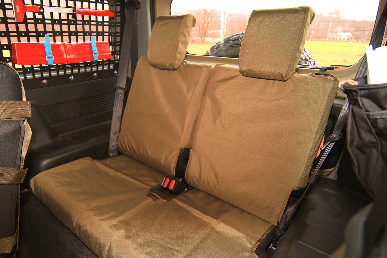 Sitzbezug Jimny 2 Rückbank coyote