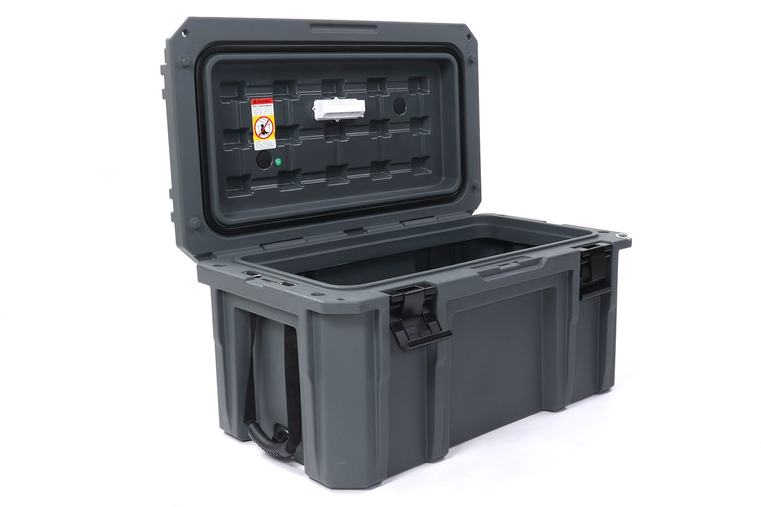 Staubox, wasserdicht, basaltgrau, 90 Liter