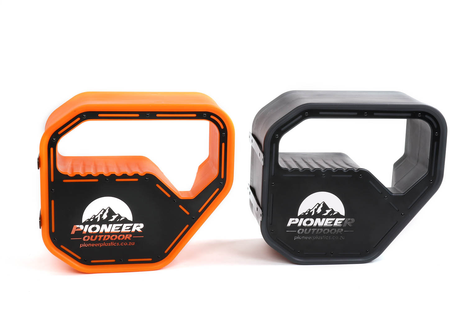 Wandhalterung für Fahrrad und Zubehör, orange oder schwarz