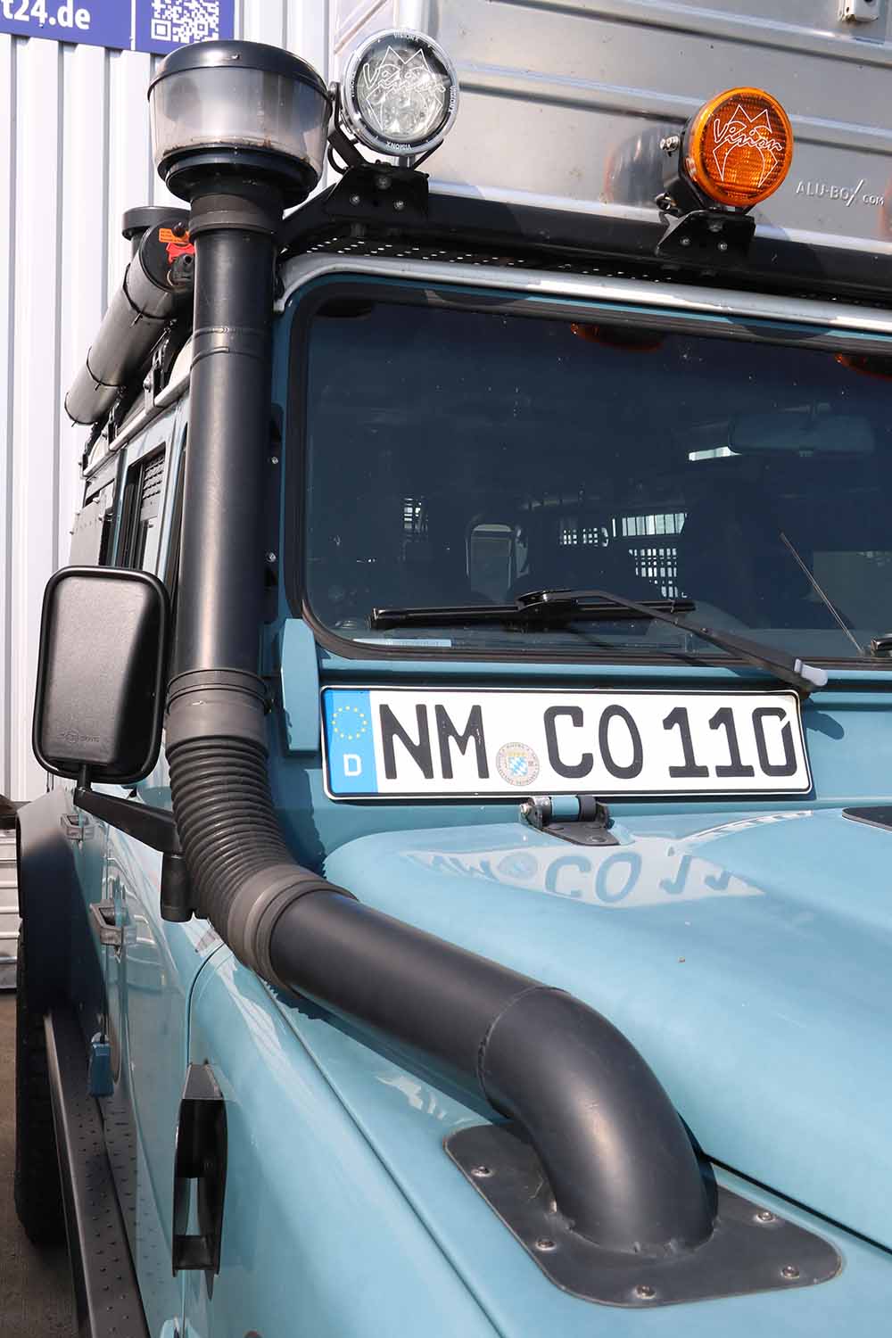 Erhöhte Luftansaugung SN4