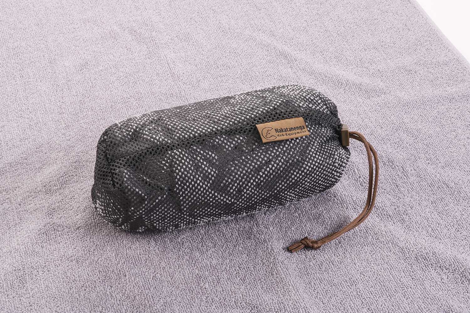 Netztasche, Kompressionstasche, Mesh-Tasche inkl. Handtuch