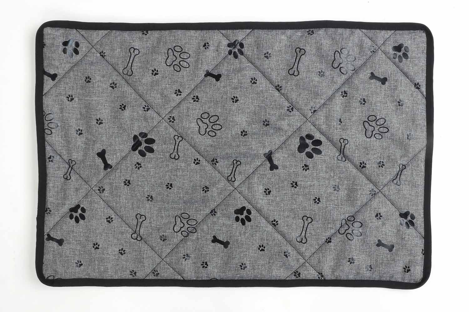Dog mat, small, 60x40 cm, printed nylon