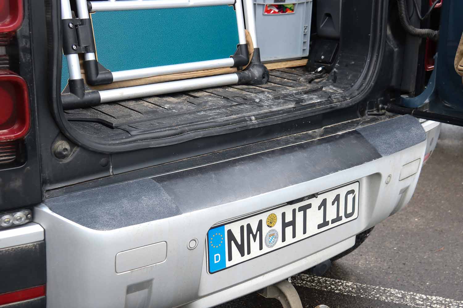 Anti-Rutsch-Pads, für linke und Rechte Seite der Ladekante, Land Rover Defender L663