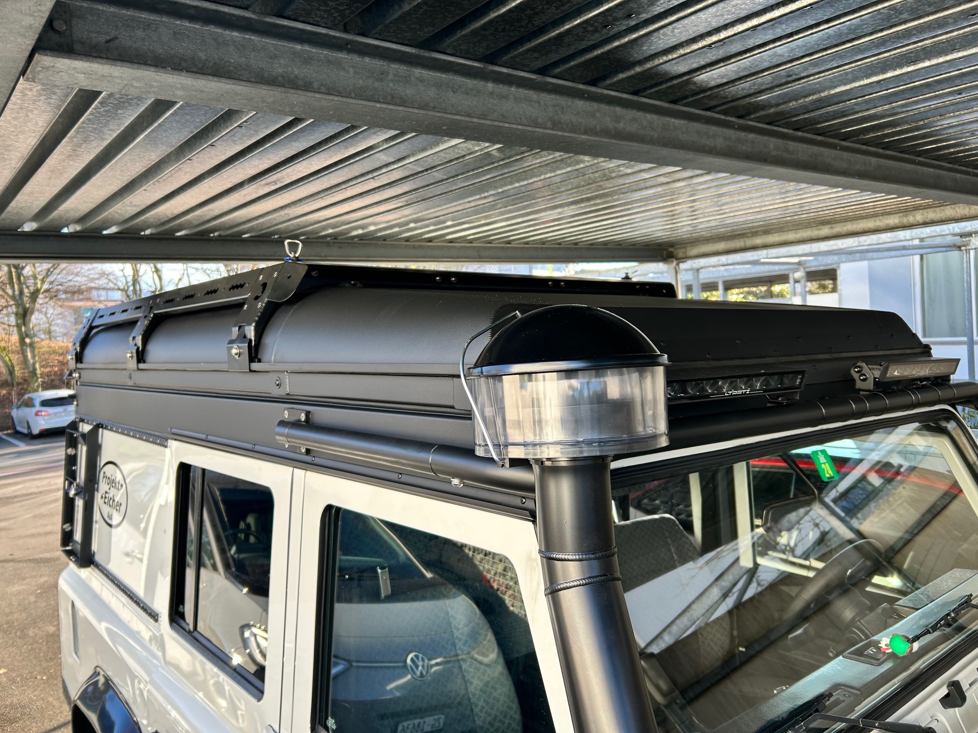 Dachträger auf Alu Cab