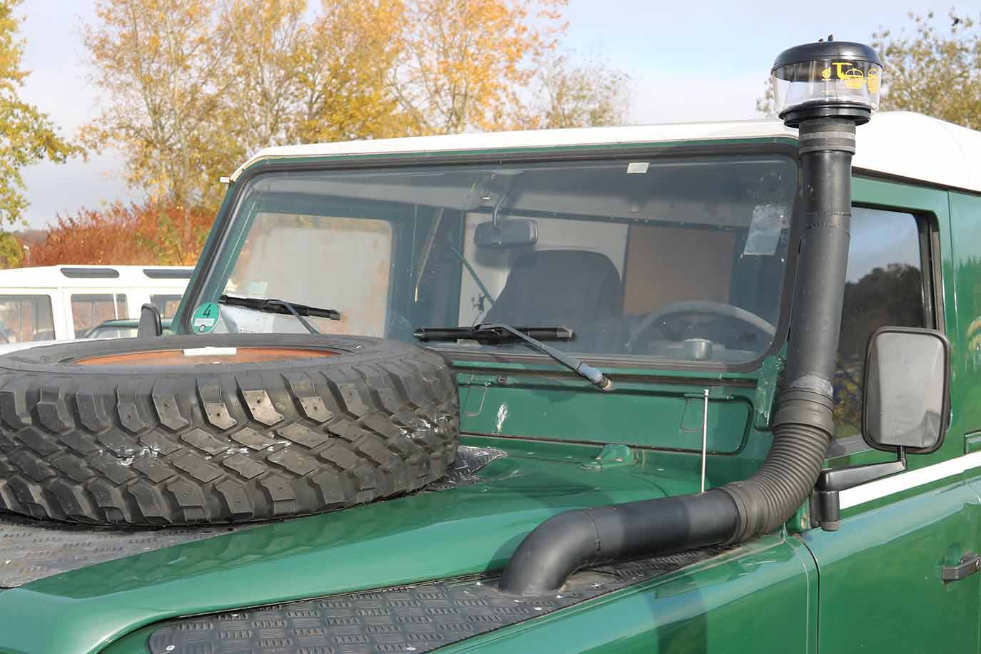 Snorkel for Defender Tdi and 300Tdi