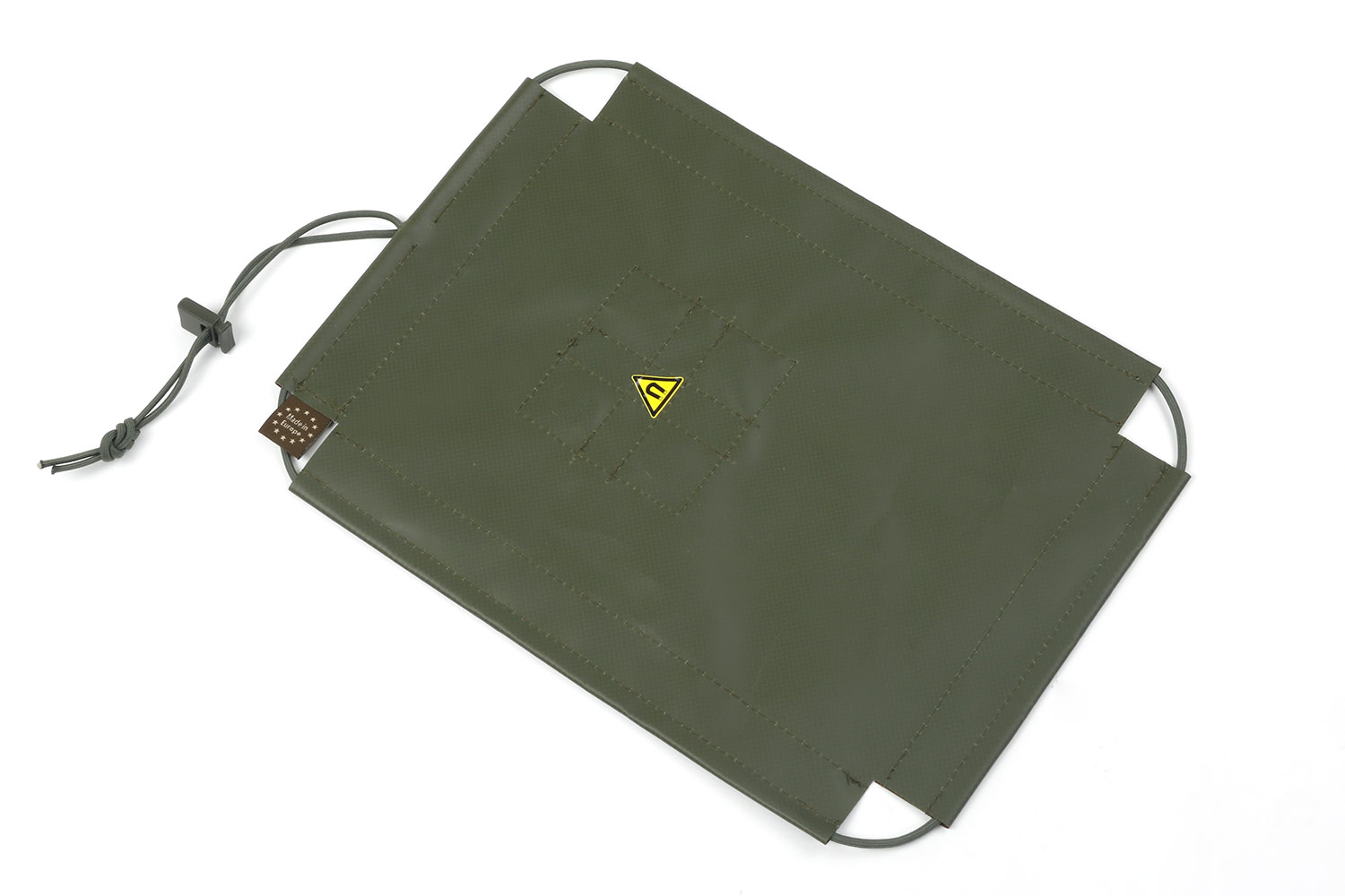 Tool tray, robust, for small parts, magnetic, olive, size S