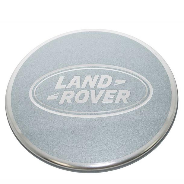 Hubcap silver with Land Rover Logo