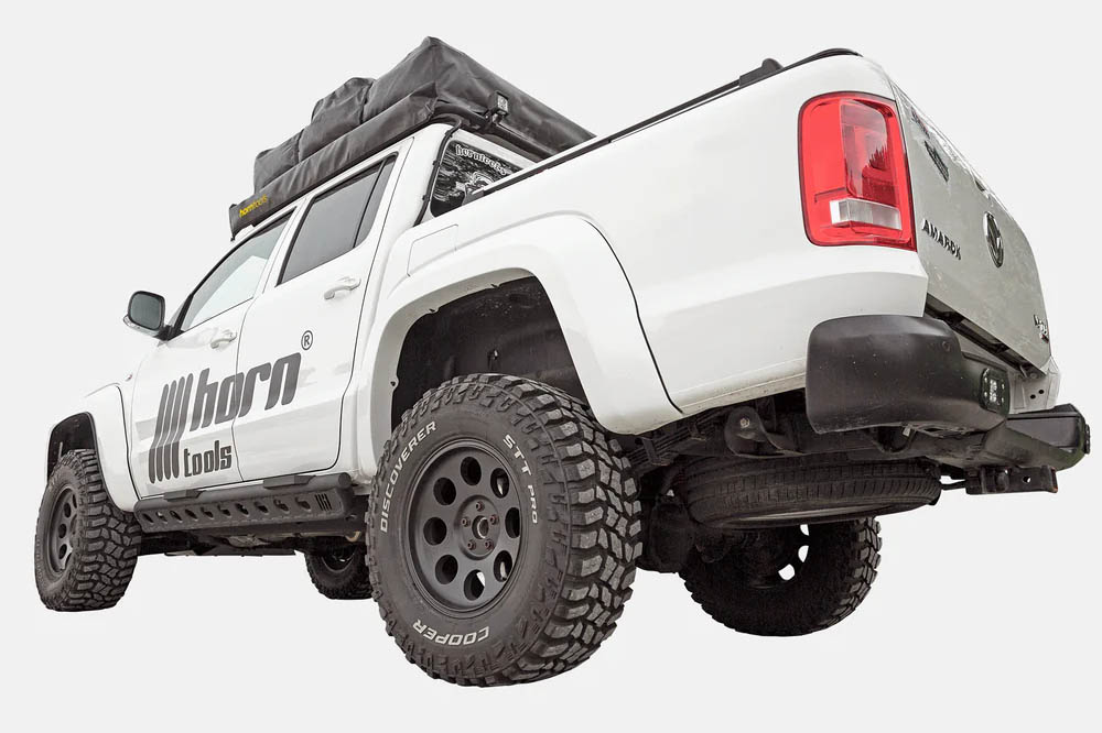 horntools Rockslider Alu, für Volkswagen® Amarok 2010-2020