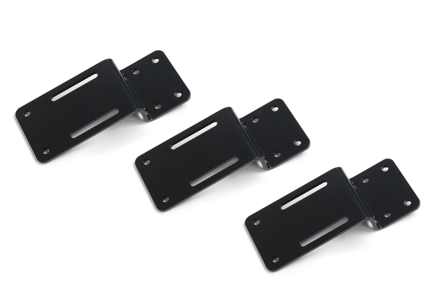 Set of 3 brackets for awning on pop-up roof frame