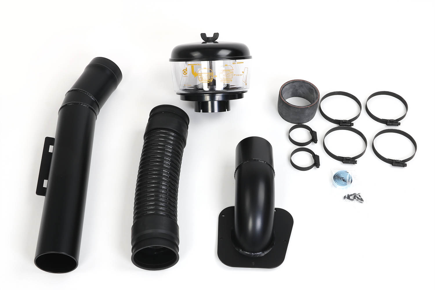 Increased air intake, for Land Rover Defender 300 Tdi, Td5 and Td4 with external cage