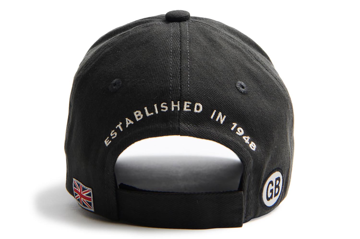 Velcro Slate cap, rear view