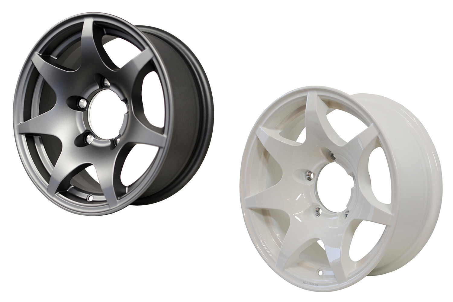 Highpeak J-02 Felge für Jimny, weiß oder anthrazit