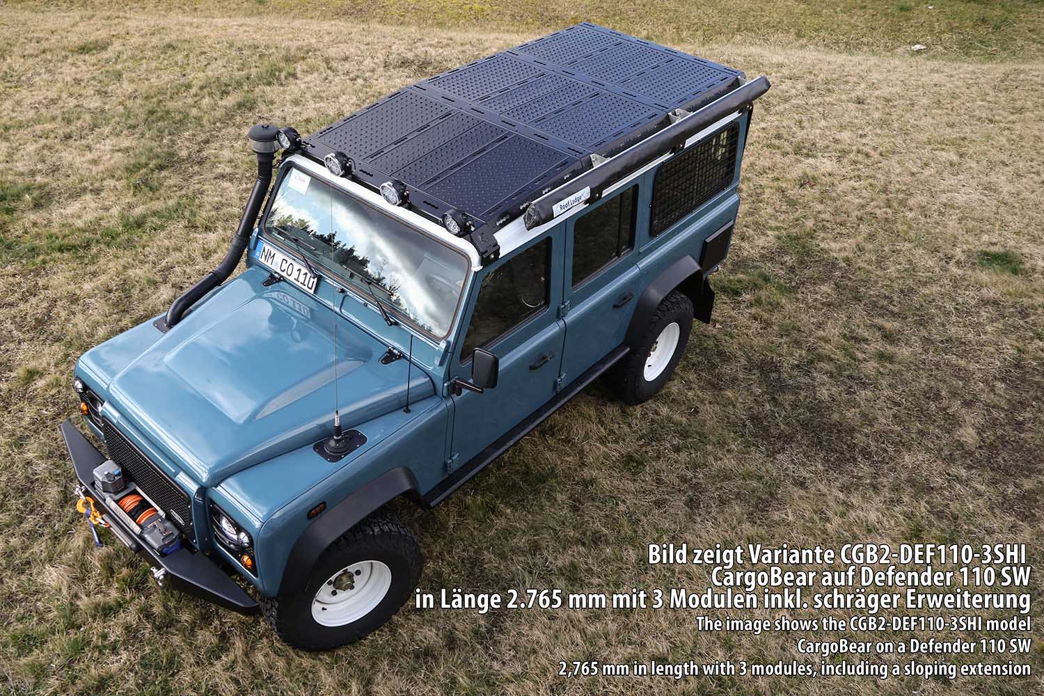 CargoBear roof rack system