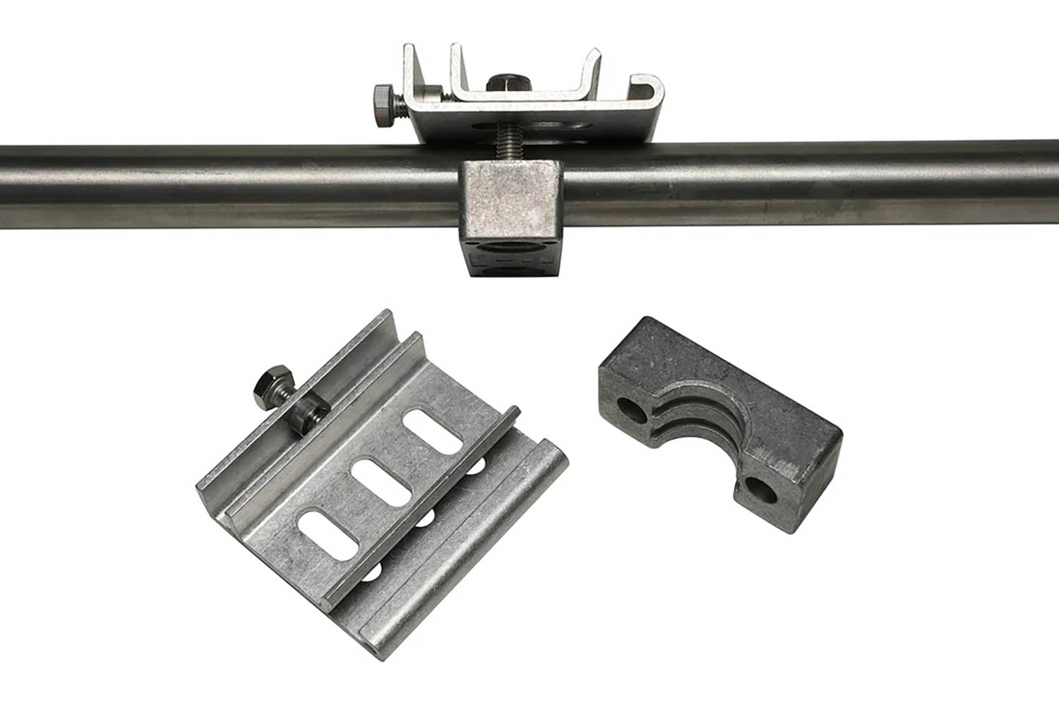 Aluminium box bracket for roof rack, round