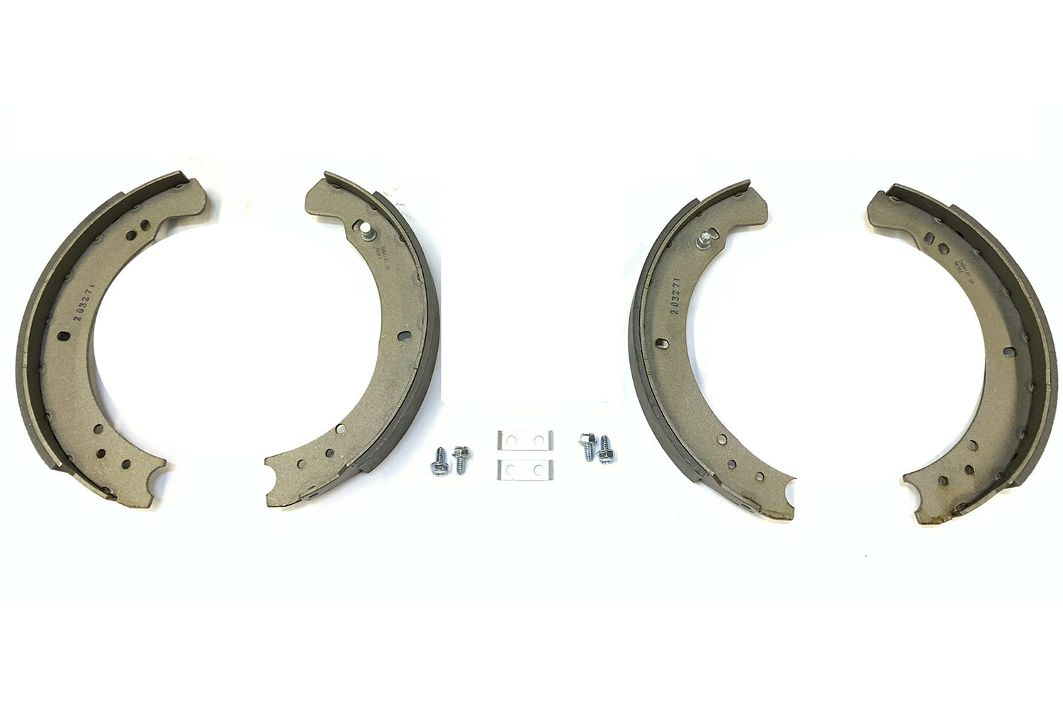 LOF Clutches POWERspec brake pads series 2a&3 for 1 axle 11"