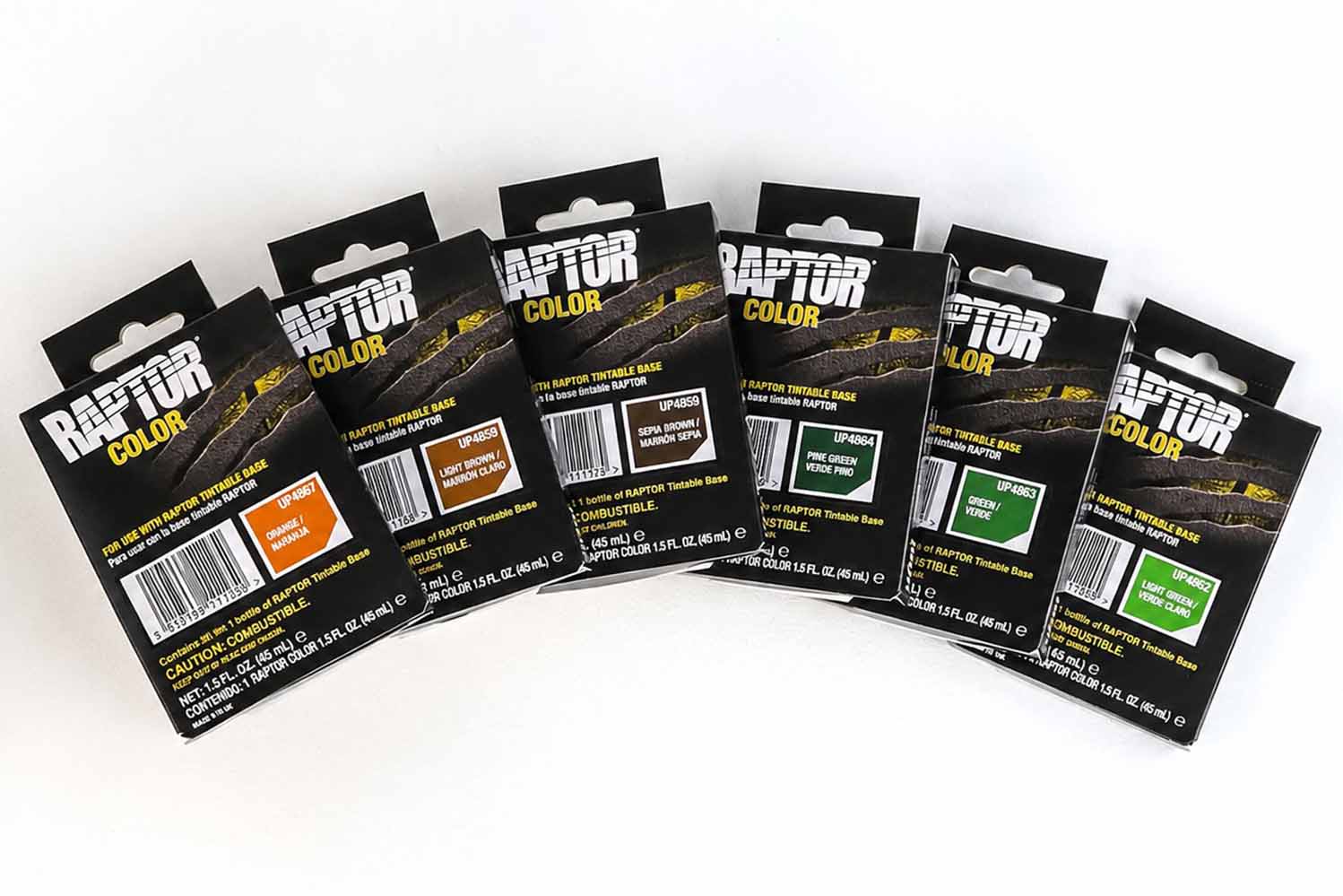Upol Raptor colors