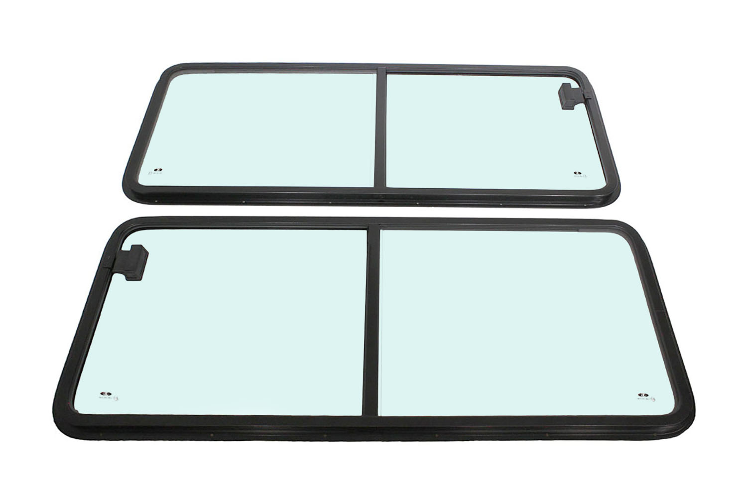 Schiebefenster für Land Rover Defender Station Wagon bis BJ 2016, grün getönt