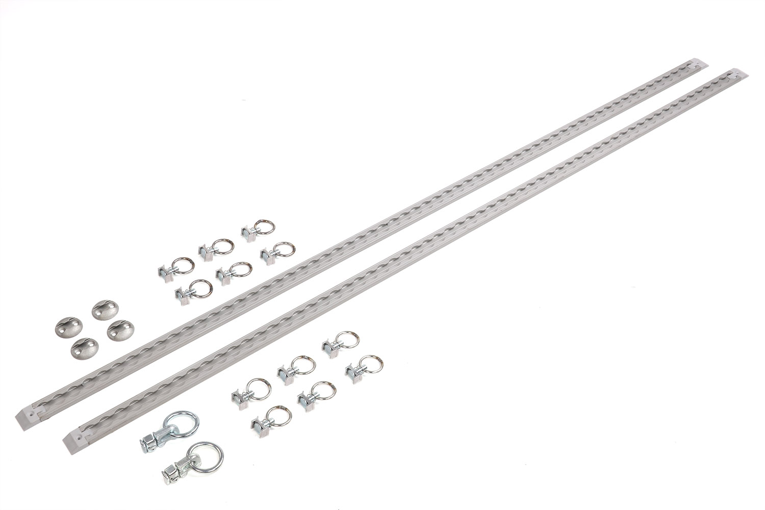 Zurrschienen Set Airlineschiene 150cm lang inkl. verschiedener Zurrösen