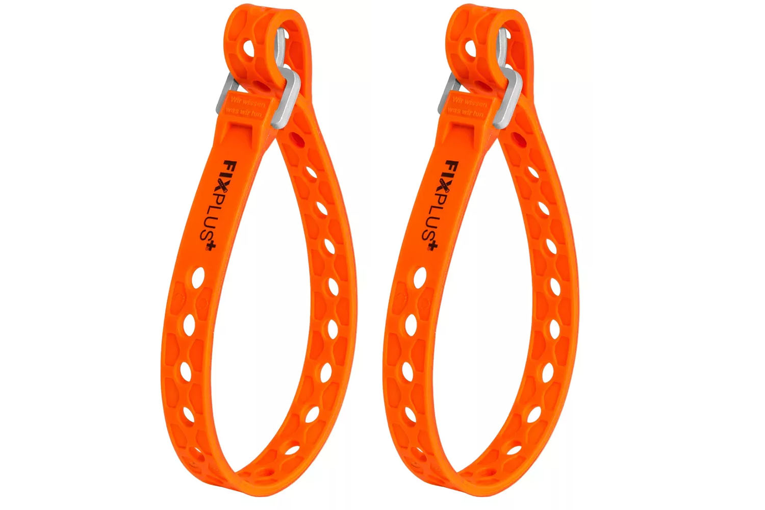 Fixplus fastening straps, 40 cm, orange, pair