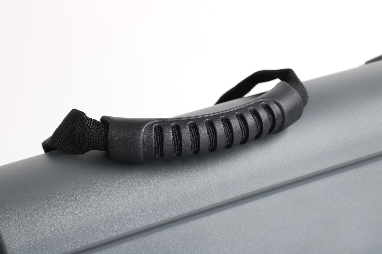 Transportbox, Detailaufnahme Tragegriff