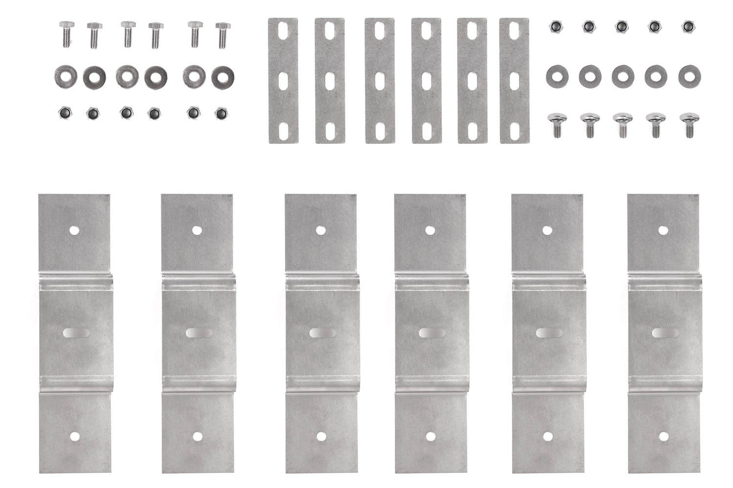 Tent elevation, mounting set