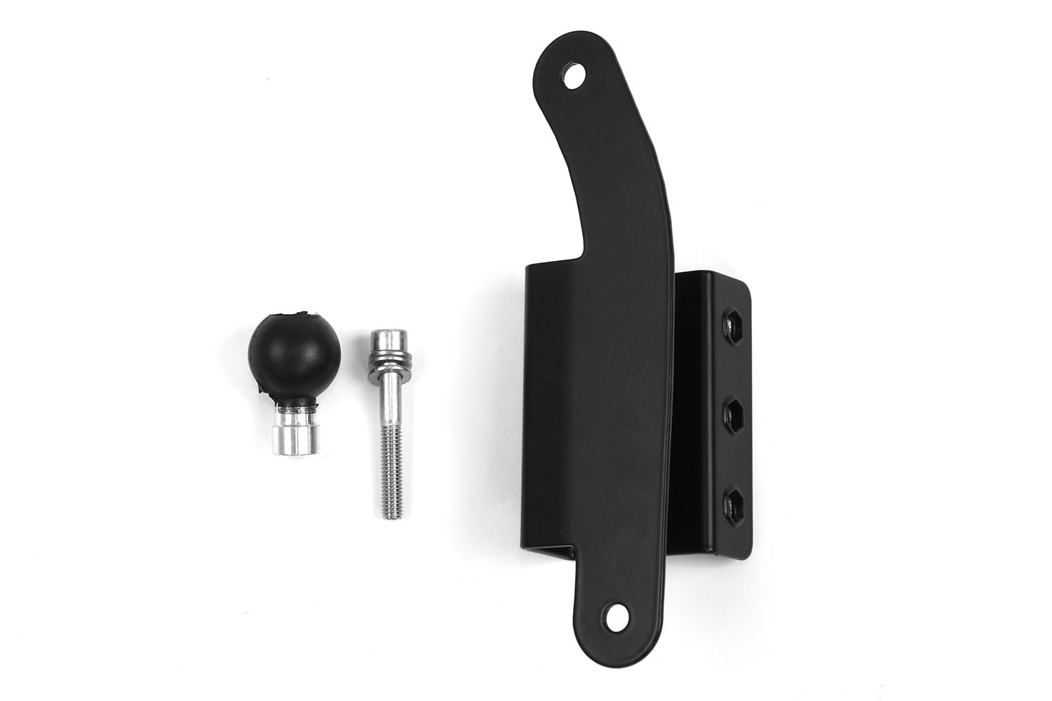 Mounting point with RAM Mount for passenger side